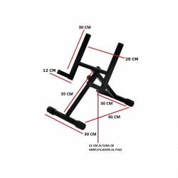 HAMILTON KB30A SOPORTE PARA AMPLIFICADOR Y MONITOR