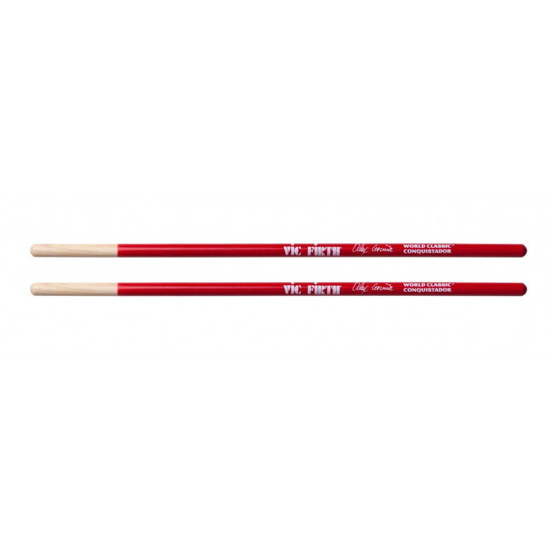 VIC FIRTH SAA BAQUETA DE TIMBAL ALEX ACUÑA "CONQUISTADOR"