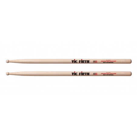 VIC FIRTH SD1 GENERAL BAQUETA PUNTA DE MADERA