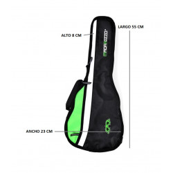 FUNDA DE UKELELE SOPRANO ACOLCHADA E IMPERMEABLE MADAROZZO 8MM US/BA