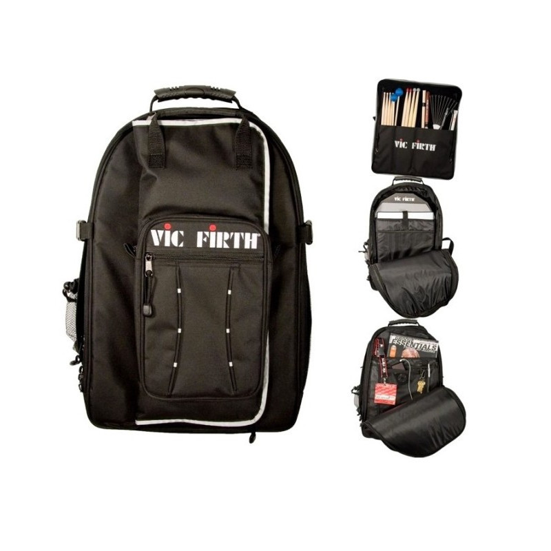 VIC FIRTH VICPACK MOCHILA PORTA BAQUETAS Y ACCESORIOS